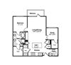 A24 web floor plan A24 web floor plan at Windsor Fitzhugh, 4926 Mission Avenue, Dallas